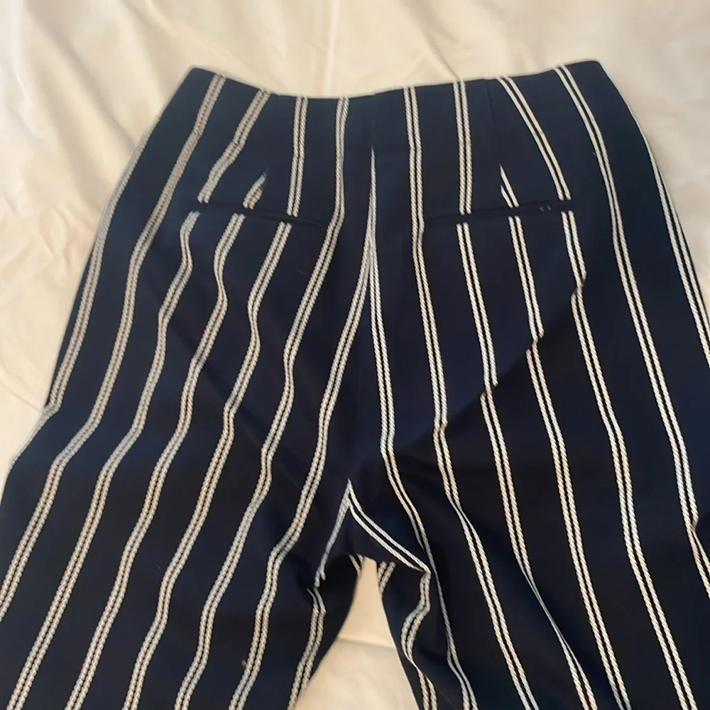 J. Crew Sailor Pant in Stripe Navy and White - Picture 11 of 14
